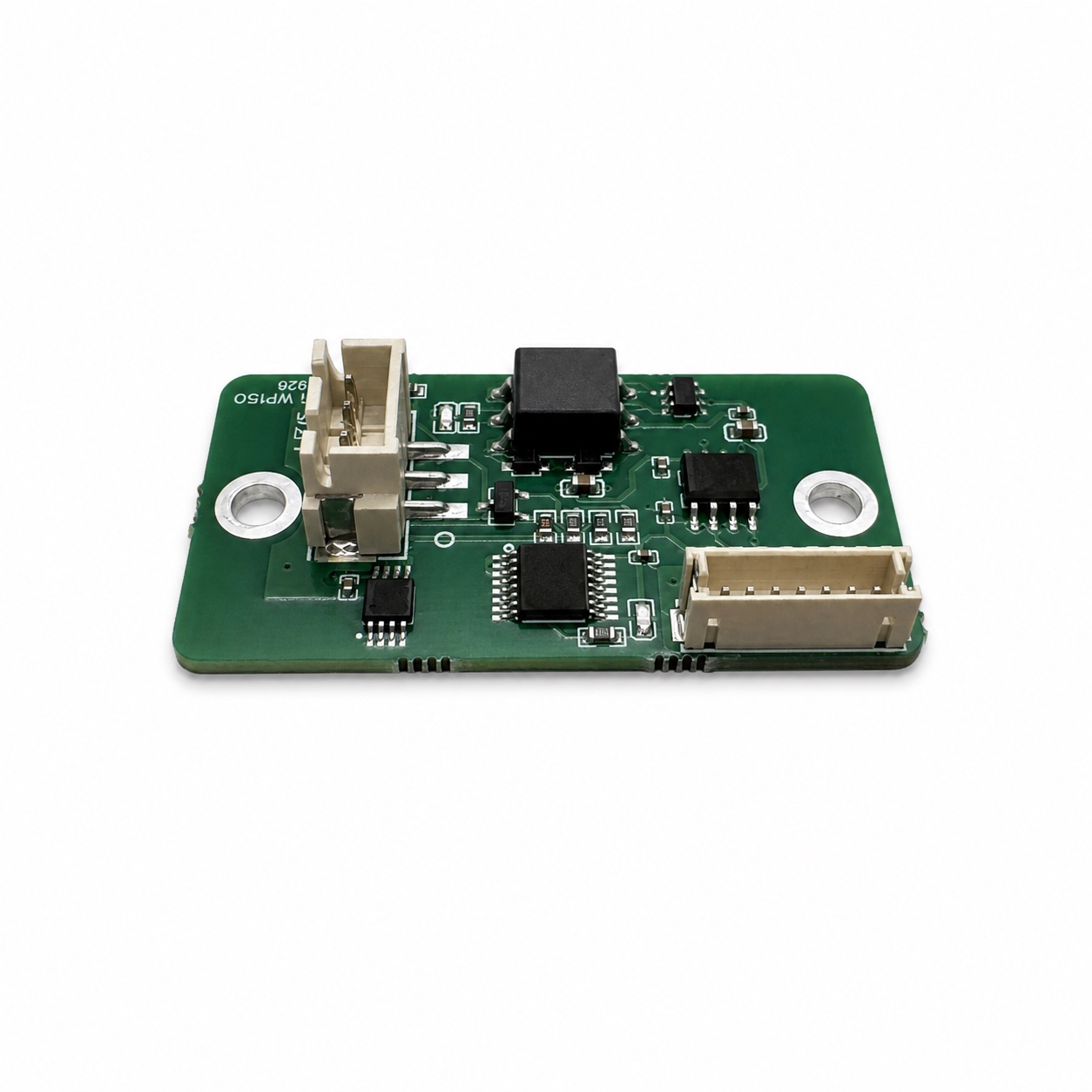 FB4-DMX WPISO isolated DMX512 receiver module, angled view of the host interface connector