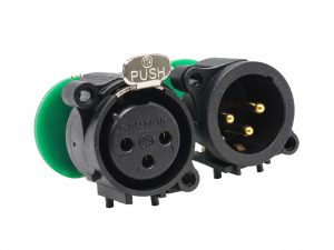 DMX NWP interface with pre-soldered standard XLR connectors